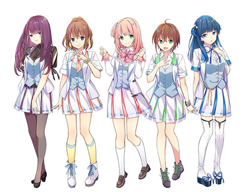 画像ギャラリー No.006のサムネイル画像 / スマホ＆PCブラウザ対応の新作「舞歌ファンタジア」が6月にリリース予定。アイドルユニットを育成し，楽曲をプレイできるリズムゲーム