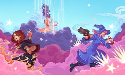 画像ギャラリー No.002のサムネイル画像 / 2DシューティングACT「トリガー・ウィッチ」が今夏にリリース。銃器を満載した魔法少女がファンシーな世界を暴れまわるトレイラーが公開