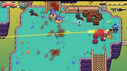 画像ギャラリー No.004のサムネイル画像 / 2DシューティングACT「トリガー・ウィッチ」が今夏にリリース。銃器を満載した魔法少女がファンシーな世界を暴れまわるトレイラーが公開