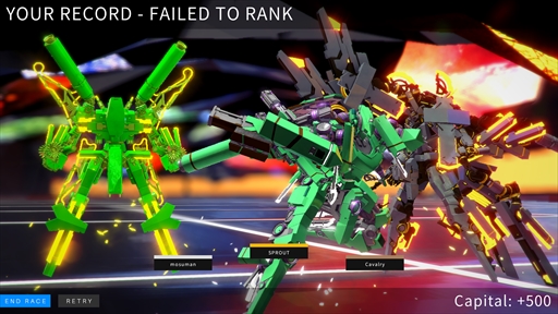 画像ギャラリー No.006のサムネイル画像 / PS4版「BREAK ARTS II」の配信日が12月2日に決定。ロボットを自由にカスタマイズして楽しめるバトルレーシングゲーム