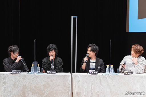 画像ギャラリー No.004のサムネイル画像 / 3バンド全キャストが集結した「ENLIGHTRIBE」リリース記念イベント第1部をレポート。新CD発売&1stライブも発表に