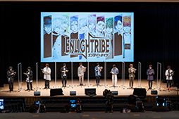 画像ギャラリー No.020のサムネイル画像 / 3バンド全キャストが集結した「ENLIGHTRIBE」リリース記念イベント第1部をレポート。新CD発売&1stライブも発表に