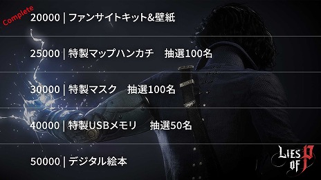 画像ギャラリー No.003のサムネイル画像 / 「Lies of P」，日本国内のSteamウィッシュリスト登録数が2万件を突破。Twitterアカウントでファンサイトキットが公開に