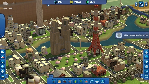 画像ギャラリー No.002のサムネイル画像 / 都市建設シム「タイニートピア」に登場するステージ「TOKYO」のスクリーンショットが公開