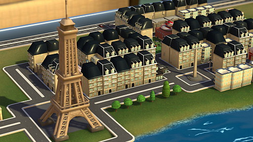 画像ギャラリー No.003のサムネイル画像 / 「タイニートピア」のステージ“PARIS”のスクリーンショットが公開。エッフェル塔やノートルダム大聖堂,凱旋門をチェック