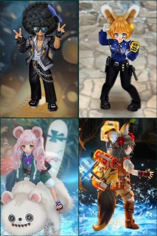 画像ギャラリー No.005のサムネイル画像 / 「Tree of Savior M」,生成型AI技術を活用した「写真変換ベータサービス」を開始。デバイス内に保存された写真をTOS風イラストに自由に変換