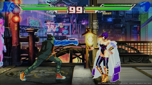 画像ギャラリー No.001のサムネイル画像 / 2Dドットで描かれる対戦格闘ゲーム「Blazing Strike」が2022年春に発売決定。発売はAksys Gamesより