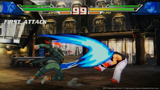 画像ギャラリー No.002のサムネイル画像 / 2Dドットで描かれる対戦格闘ゲーム「Blazing Strike」が2022年春に発売決定。発売はAksys Gamesより
