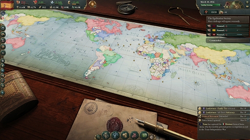 画像ギャラリー No.007のサムネイル画像 / 「Victoria 3」本日リリース。帝国主義が世界を飲み込む近代政治にフォーカスしたグランドストラテジー最新作