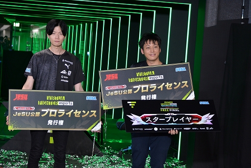 画像ギャラリー No.013のサムネイル画像 / 「VFes CHALLENGE CUP SEASON_1 【1st】FINAL」レポート。新たなプロは“VF系VTuber”赤丹しわぽ選手と“ジャン職人”バルゴ選手