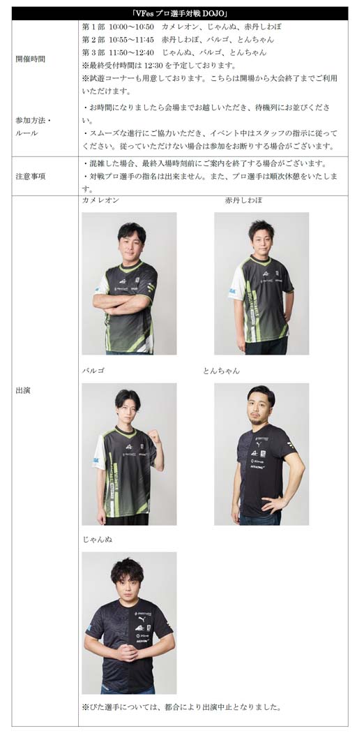 画像ギャラリー No.018のサムネイル画像 / 2月5日開催,「VIRTUA FIGHTER esports CHALLENGE CUP SEASON_1【3rd】 FREE FINAL/3on3 FINAL」インターネットライブ配信情報を公開
