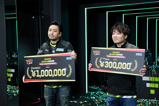 画像ギャラリー No.006のサムネイル画像 / 初の公式プロ大会「VIRTUA FIGHTER esports PRO CHAMPIONSHIP 2023」,初代王者はとんちゃん選手に