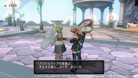 画像ギャラリー No.012のサムネイル画像 / 「ドラゴンクエストX 天星の英雄たち オンライン」の舞台は天使が暮らす浮遊都市“天星郷フォーリオン”。新職業“海賊”も登場