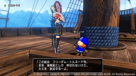 画像ギャラリー No.007のサムネイル画像 / 「ドラゴンクエストX 天星の英雄たち オンライン」の新職業“海賊”の情報が公開。銃や大砲を使った広範囲の特技が魅力