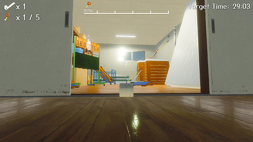 画像ギャラリー No.004のサムネイル画像 / 新作アクション「トイレットペーパーはバスケットボールになりたい」が6月18日にSteamでリリース
