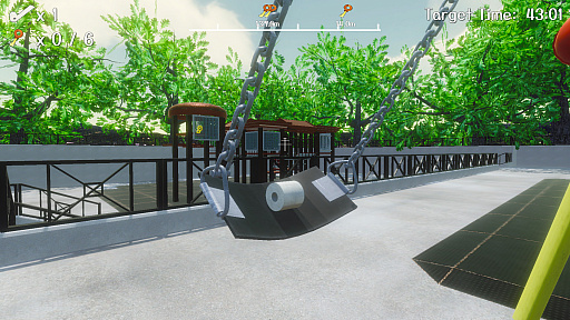 画像ギャラリー No.006のサムネイル画像 / 新作アクション「トイレットペーパーはバスケットボールになりたい」が6月18日にSteamでリリース