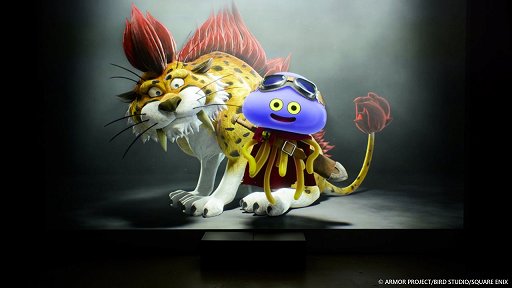 画像ギャラリー No.030のサムネイル画像 / 「ドラゴンクエスト40周年記念展 ドラゴンクエスト the DIVE」内覧会レポート。案内役のホミータと一緒に，ドラクエの世界に飛び込もう