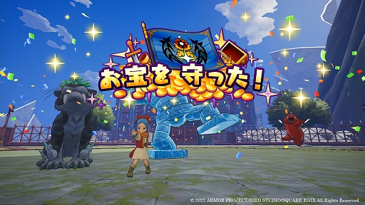 画像ギャラリー No.006のサムネイル画像 / 「ドラゴンクエスト トレジャーズ　蒼き瞳と大空の羅針盤」，カミュとマヤのお宝を狙うライバル団，ギンギーラ空賊団とシルフ探検隊を紹介