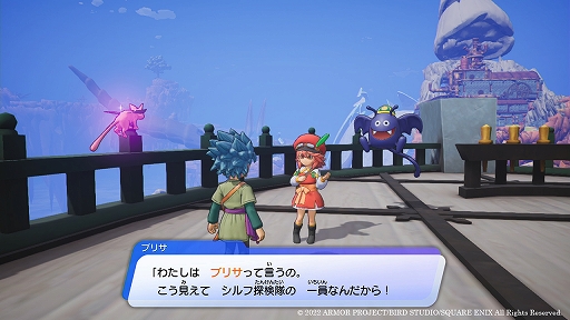 画像ギャラリー No.017のサムネイル画像 / 「ドラゴンクエスト トレジャーズ　蒼き瞳と大空の羅針盤」，カミュとマヤのお宝を狙うライバル団，ギンギーラ空賊団とシルフ探検隊を紹介