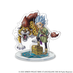 画像ギャラリー No.001のサムネイル画像 / 「ドラゴンクエスト トレジャーズ 蒼き瞳と大空の羅針盤」,アクリルスタンド&クリアマルチケースの発売決定