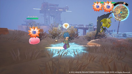 画像ギャラリー No.012のサムネイル画像 / 「ドラゴンクエスト トレジャーズ 蒼き瞳と大空の羅針盤」,オンライン要素“団の交流”を紹介。友達と宝の隠しあいを楽しめる