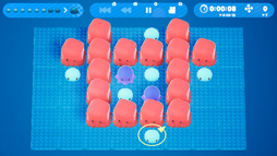 画像ギャラリー No.005のサムネイル画像 / Switch向けパズルゲーム「ピクセル セル」が本日リリース。“スコア・スタジオズ創立12周年記念セール”開催中