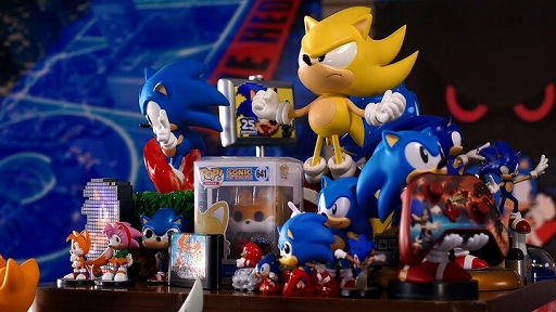 画像ギャラリー No.003のサムネイル画像 / 「ソニック」30周年のお祝いコメント映像“SonicRings”第4弾が公開。ソニックコレクターのAaron Kurtzer氏が登場