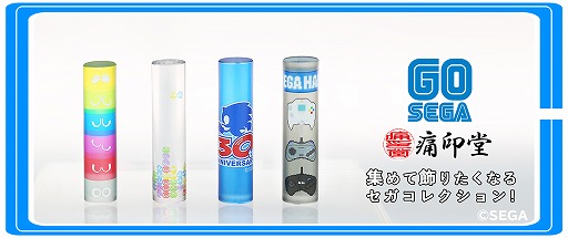 画像ギャラリー No.001のサムネイル画像 / 「ソニック」や「ぷよぷよ」が印鑑に。“SEGA 痛印 アクリルコレクション”が完全受注生産で販売開始