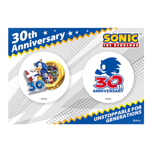 画像ギャラリー No.003のサムネイル画像 / ソニック30周年グッズ7種が本日より予約開始。9月18日発売