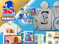 ソニック30周年グッズ7種が本日より予約開始。9月18日発売