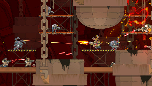 画像ギャラリー No.002のサムネイル画像 / 2Dプラットフォームアクション「Warhammer 40,000: Shootas, Blood & Teef」の制作が発表。オルクの兵士となってハイブシティで大暴れ