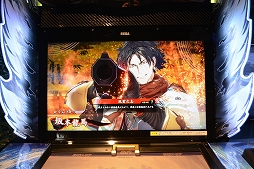画像ギャラリー No.024のサムネイル画像 / 「英傑大戦」ロケテストレポート。三国志,戦国時代,そして幕末から参戦する英傑たちのカードや新システム,カード印刷の仕組みを紹介