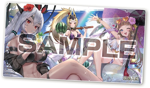 画像ギャラリー No.003のサムネイル画像 / 「英傑大戦 六極の煌剣」,デスクマットや武将カードEX樊姫などが手に入るSPグッズキャンペーン第3弾が8月8日より開催