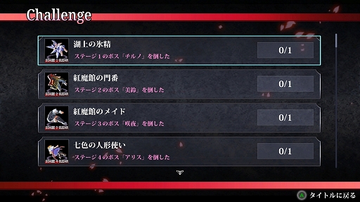 画像ギャラリー No.015のサムネイル画像 / 【PR】2Dアクション「紅魔城レミリア 緋色の交響曲」。東方キャラが登場する往年の人気作が，フルボイス化を含むHDリマスター版で登場