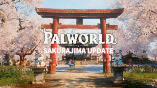 画像ギャラリー No.001のサムネイル画像 / 「パルワールド」の最新アップデート「SAKURAJIMA」が6月27日に実装。桜が咲き誇る新しい島が登場