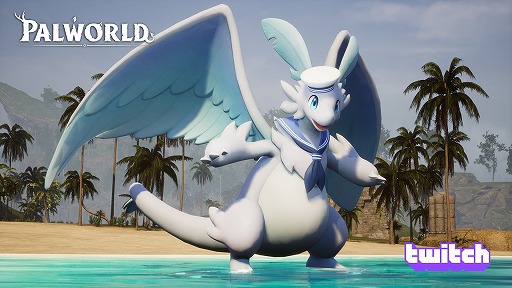 画像ギャラリー No.003のサムネイル画像 / 「Palworld / パルワールド」がTwitch Summer Drops Fesに参加。ゴールデンペコドンやサマースタイルオコチョなどの限定スキンが登場