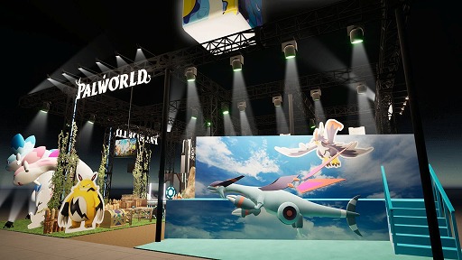 画像ギャラリー No.006のサムネイル画像 / PS5版の試遊台に実物大の「ジェットラン」も登場。「パルワールド」,東京ゲームショウ2024出展情報を公開