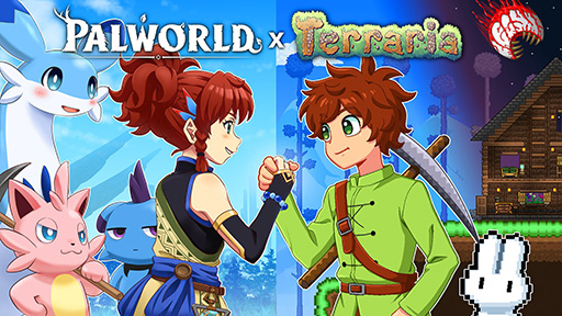 画像ギャラリー No.001のサムネイル画像 / 「Palworld / パルワールド」,「Terraria / テラリア」と2025年にコラボ。詳細は後日発表