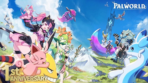 画像ギャラリー No.001のサムネイル画像 / 「パルワールド」180種以上のパルなどを対象にした「全世界人気投票」を開始。2025年の開発ロードマップを公開