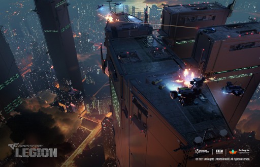 画像ギャラリー No.002のサムネイル画像 / 新作RTS「Crossfire：Legion」のアートワークと最新SSが公開に。軍事基地とユニットのディテールに注目
