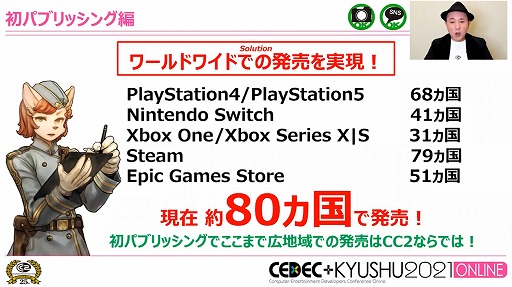 画像ギャラリー No.030のサムネイル画像 / ［CEDEC＋KYUSHU］サイバーコネクトツーがパブリッシング業務に初挑戦。「戦場のフーガ」の開発・販売で浮き彫りになった課題とは