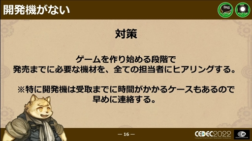 画像ギャラリー No.013のサムネイル画像 / ［CEDEC 2022］「戦場のフーガ」から学んだ，ワールドワイド・マルチプラットフォームでの発売における問題と課題への対応