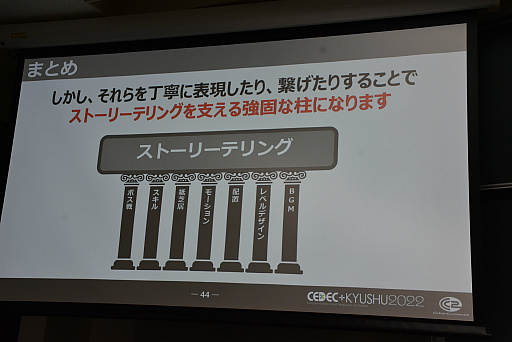画像ギャラリー No.020のサムネイル画像 / ［CEDEC＋KYUSHU］カットシーンやテキストを使わずにストーリーを掘り下げるには。「戦場のフーガ」のディレクターがそのテクニックを語る