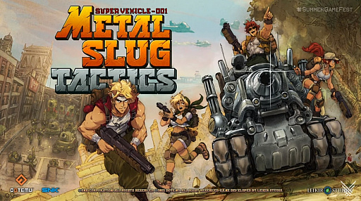 画像ギャラリー No.001のサムネイル画像 / 「メタルスラッグ」のストラテジーゲーム「Metal Slug Tactics」が発表。モーデン軍との新たな戦いはアイソメトリックビューで展開