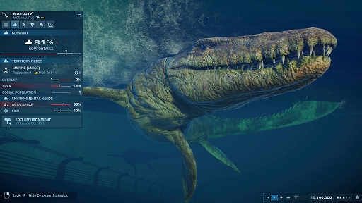 画像ギャラリー No.003のサムネイル画像 / 「Jurassic World Evolution 2」にフィーチャーされる海洋生物“プレシオサウルス”を紹介する最新トレイラーが公開