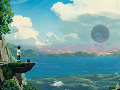 緑あふれる惑星に，黒光りする機械の大群。手描きアニメのような美しい世界を冒険するパズルADV「Planet of Lana」が発売