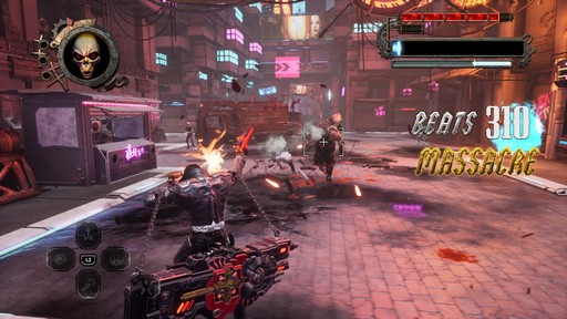 画像ギャラリー No.002のサムネイル画像 / ［プレイレポート］新アクションでゲーム性がアップした「GUNGRAVE G.O.R.E」。二丁拳銃と棺桶を武器に破壊の嵐を巻き起こせ！