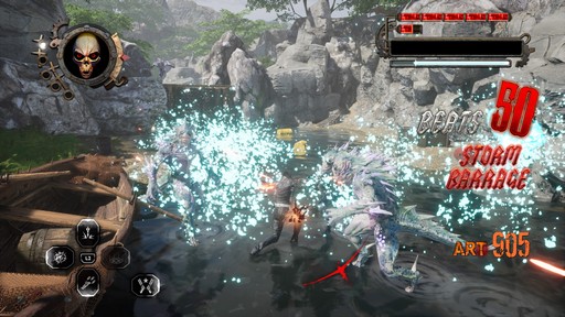 画像ギャラリー No.010のサムネイル画像 / ［プレイレポート］新アクションでゲーム性がアップした「GUNGRAVE G.O.R.E」。二丁拳銃と棺桶を武器に破壊の嵐を巻き起こせ！