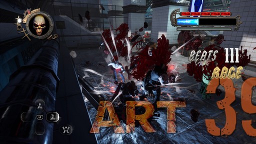画像ギャラリー No.011のサムネイル画像 / ［プレイレポート］新アクションでゲーム性がアップした「GUNGRAVE G.O.R.E」。二丁拳銃と棺桶を武器に破壊の嵐を巻き起こせ！