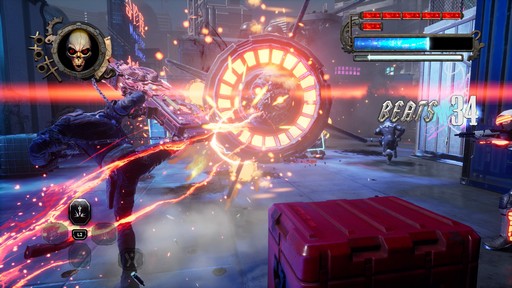 画像ギャラリー No.015のサムネイル画像 / ［プレイレポート］新アクションでゲーム性がアップした「GUNGRAVE G.O.R.E」。二丁拳銃と棺桶を武器に破壊の嵐を巻き起こせ！